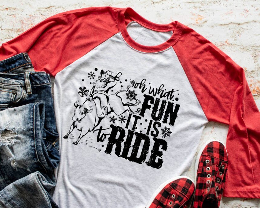 Oh What Fun It Is to Ride  (Short Sleeve)