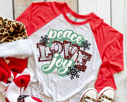 peace Love joy (short sleeve)