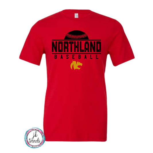 Northland Baseball Grunge Bella Canvas