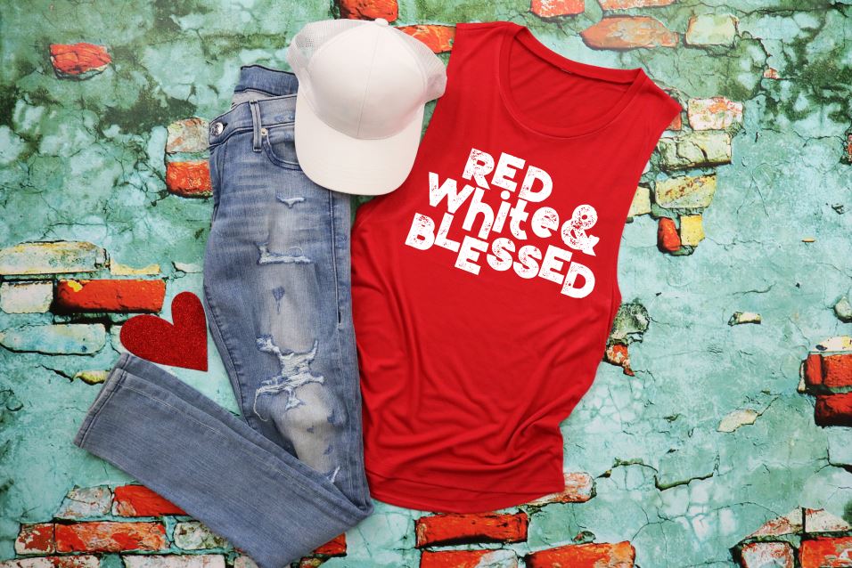 Red White And Blessed (short Sleeve)