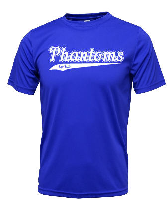 Phantoms Softball Crew Neck Dri-Fit Short Sleeve