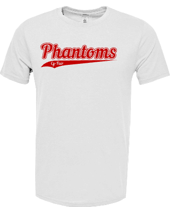 Phantoms Softball Crew Neck Cotton Short Sleeve