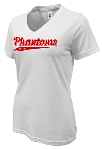Phantoms Softball Ladies Cotton Short Sleeve