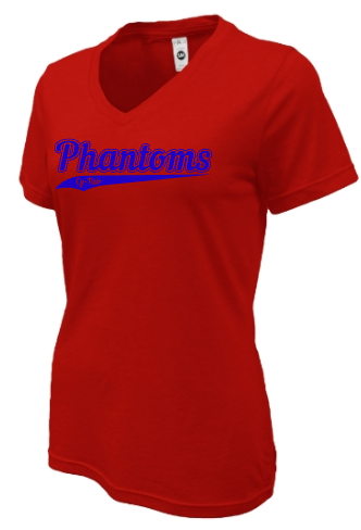 Phantoms Softball Ladies Cotton Short Sleeve