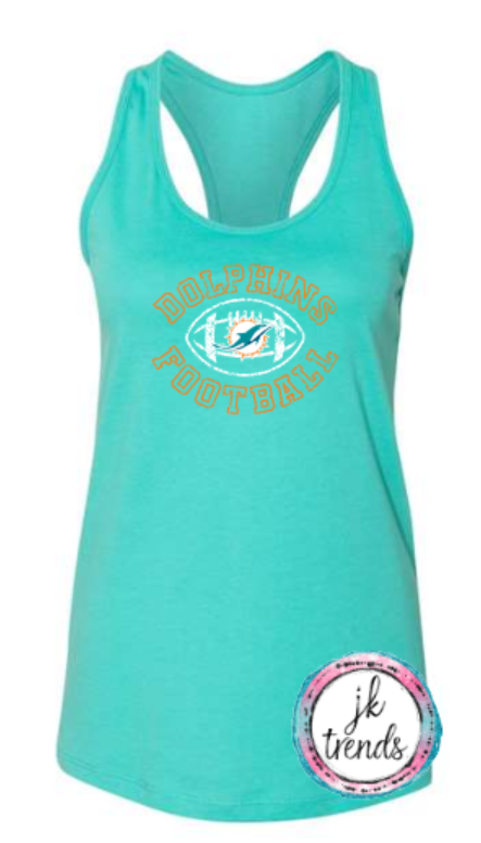 Dolphins Football Tank