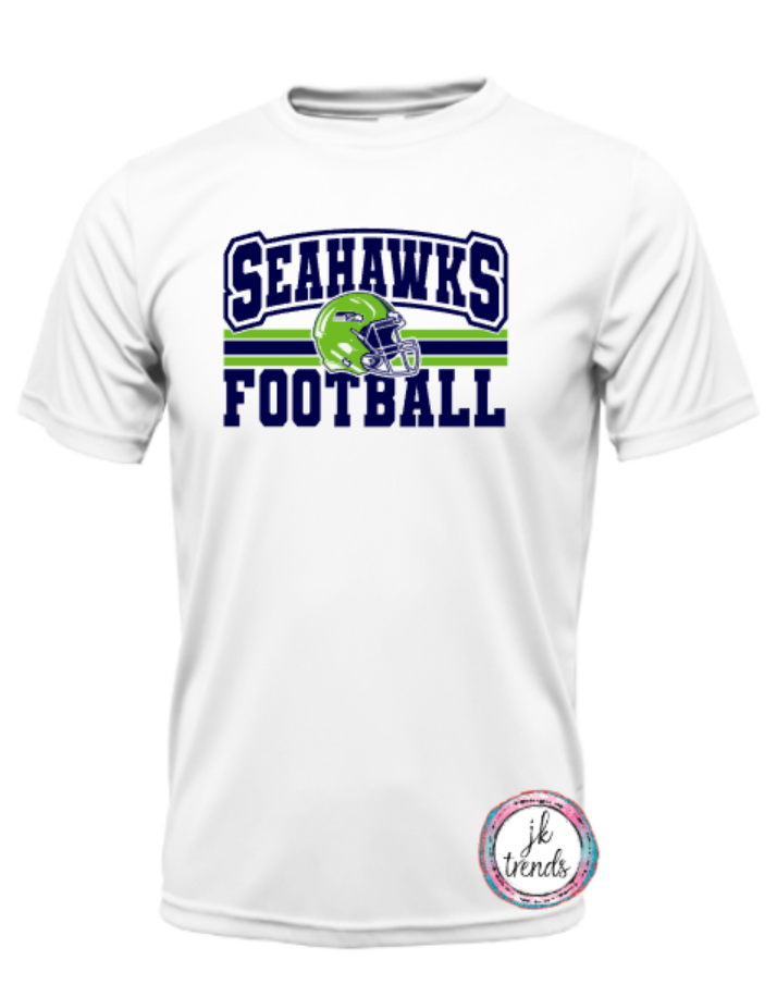 Seahawks Football Team Rooster Drifit Short Sleeve