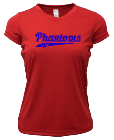Phantoms Softball Ladies Dri-Fit Short Sleeve