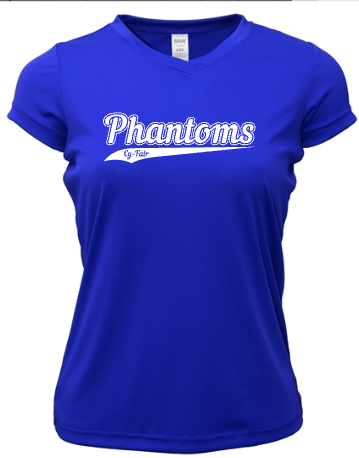 Phantoms Softball Ladies Dri-Fit Short Sleeve