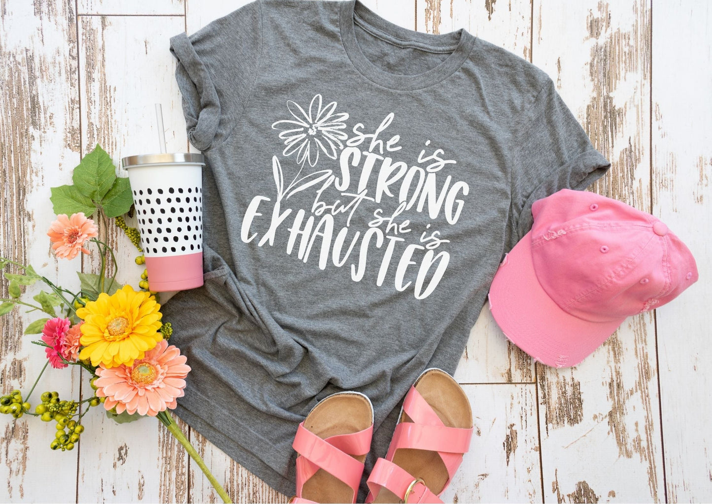 She Is Strong But She Is Exhausted
