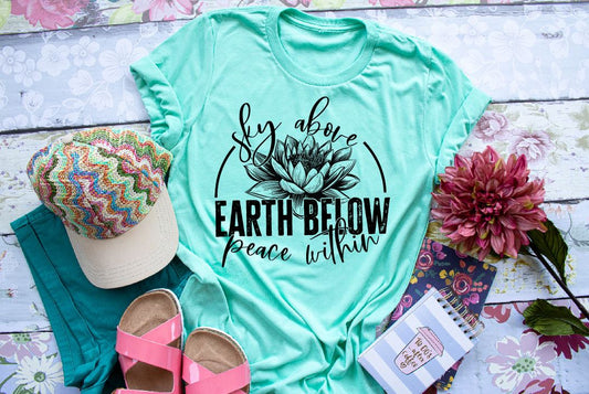 Sky Above Earth Below Peace Within