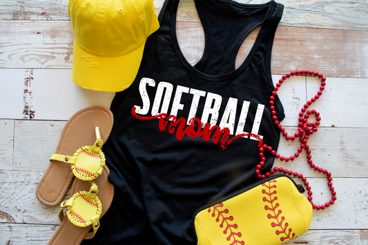 Softball Mom ( T shirt)