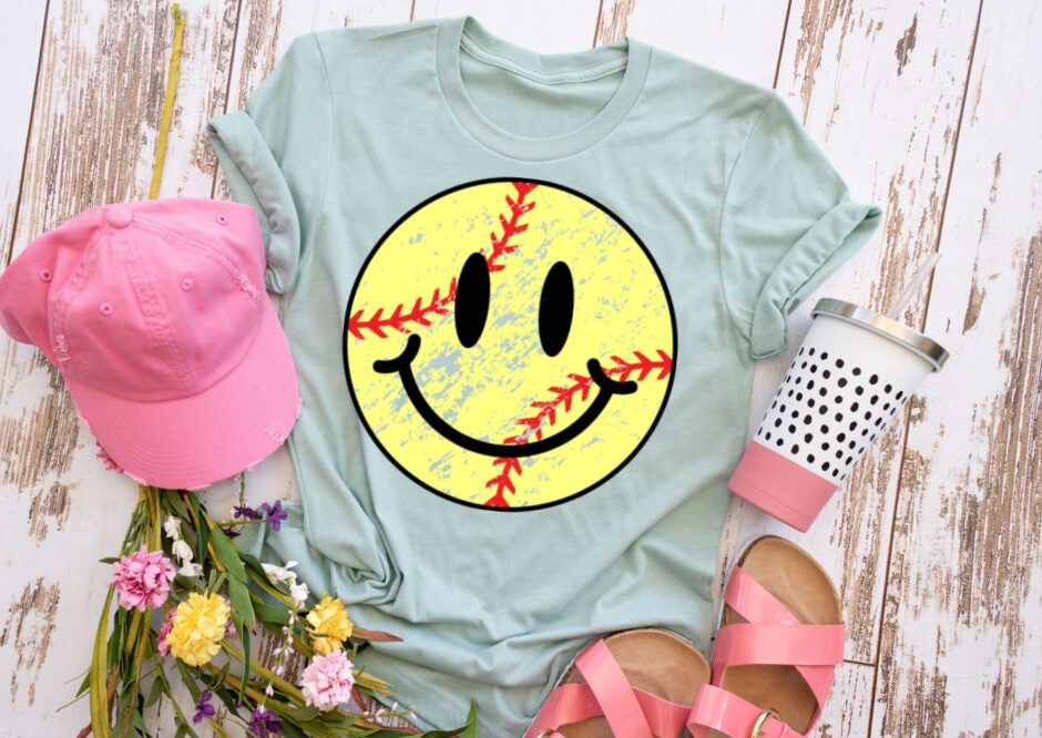 Smiley Face Softball 🥎