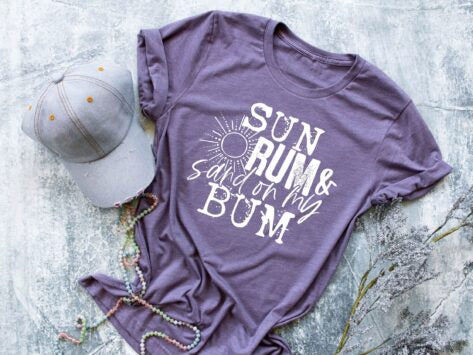 Sun Rum & Sand On My Bum