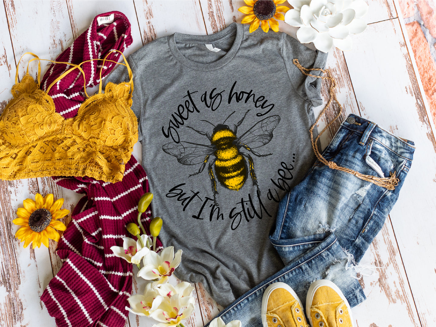 Sweet as Honey But I'm Still a Bee