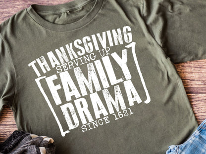 Thanksgiving Serving up Family Drama