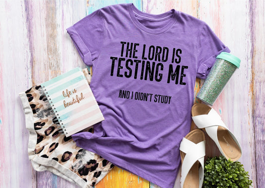 The Lord Is Testing Me And I Didn't Study ⛪