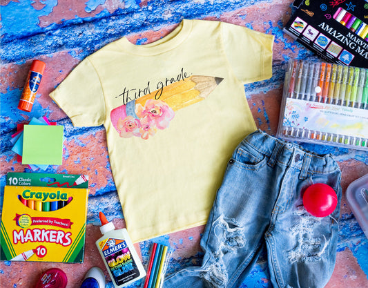 Third Grade Pencil YOUTH