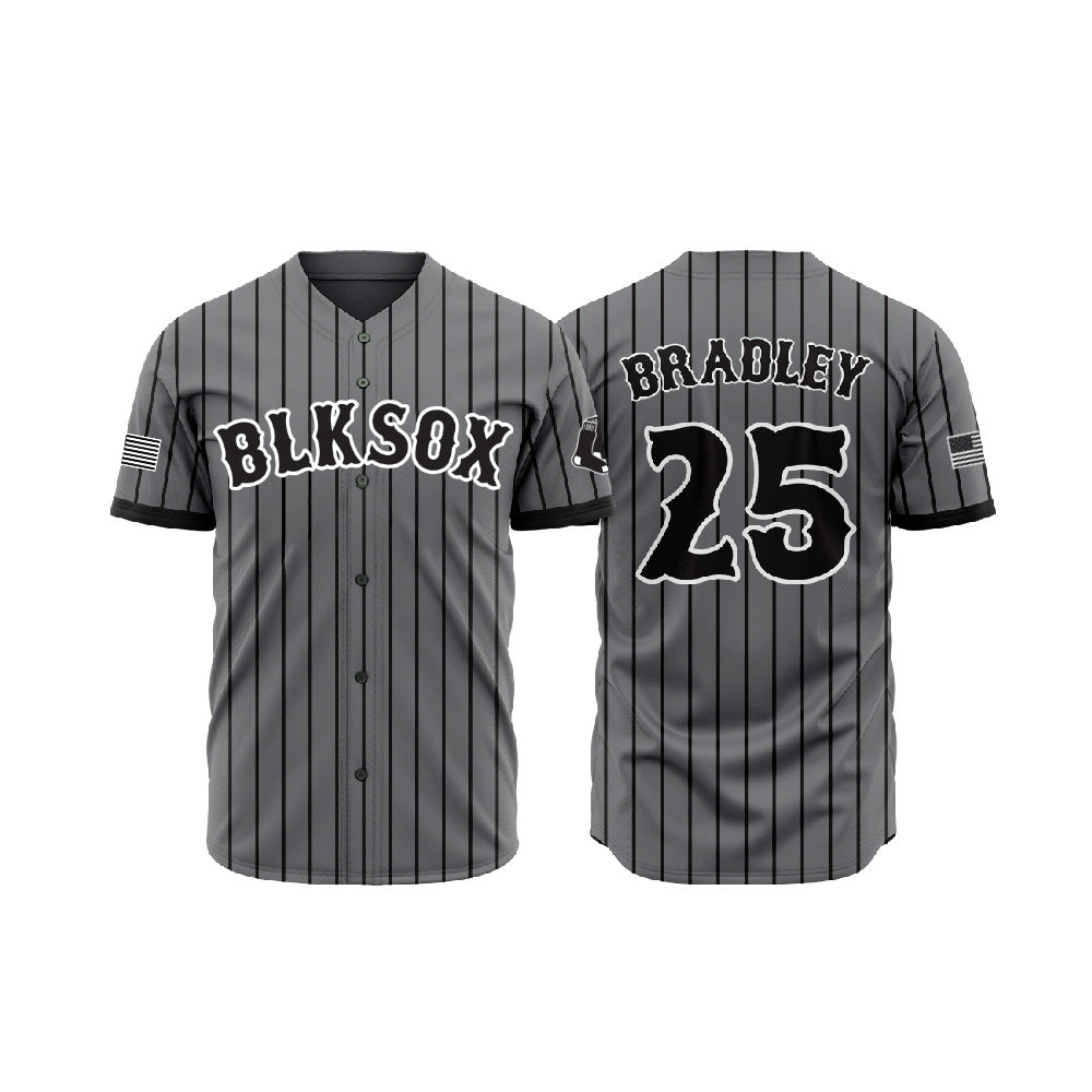 Blacksox Button up Jersey - Custom Order