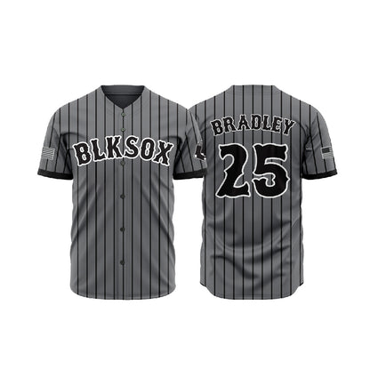 Blacksox Button up Jersey - Custom Order