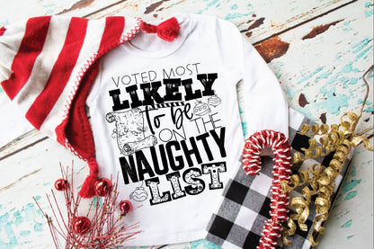 Voted most likely to be on Naughty list