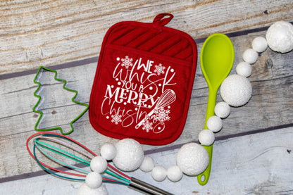 We Whisk You A Merry Christmas Tea Towel