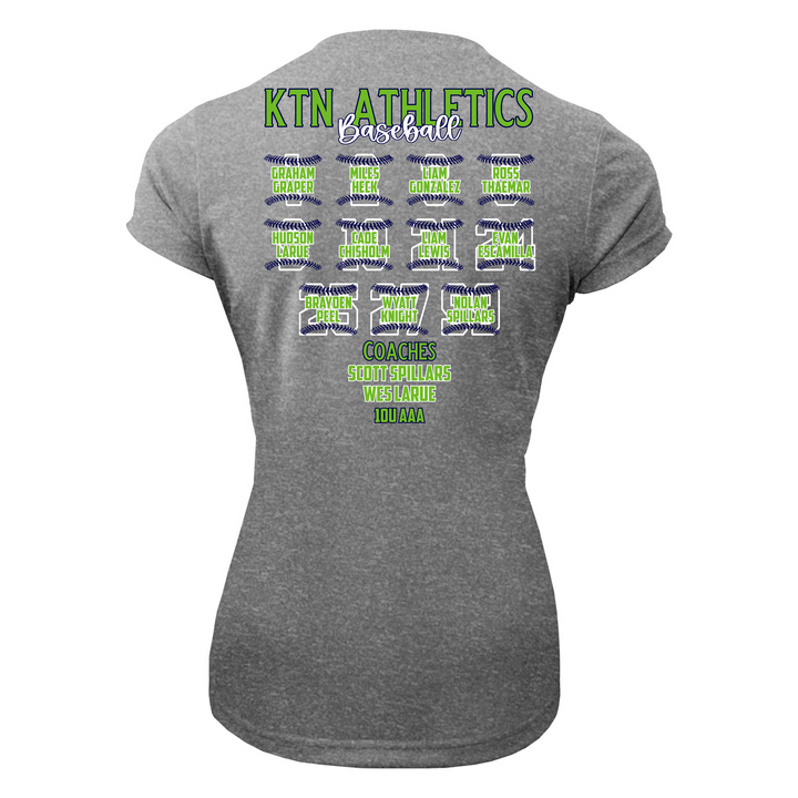 2024 KTN World Series Shirt Ladies DRIFIT - Cut off for teams listed below