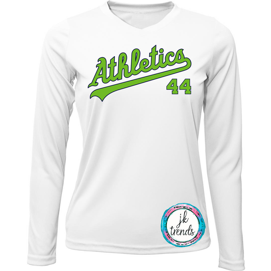 KTN Athletics Script Ladies Dri-Fit Long Sleeve Shirt