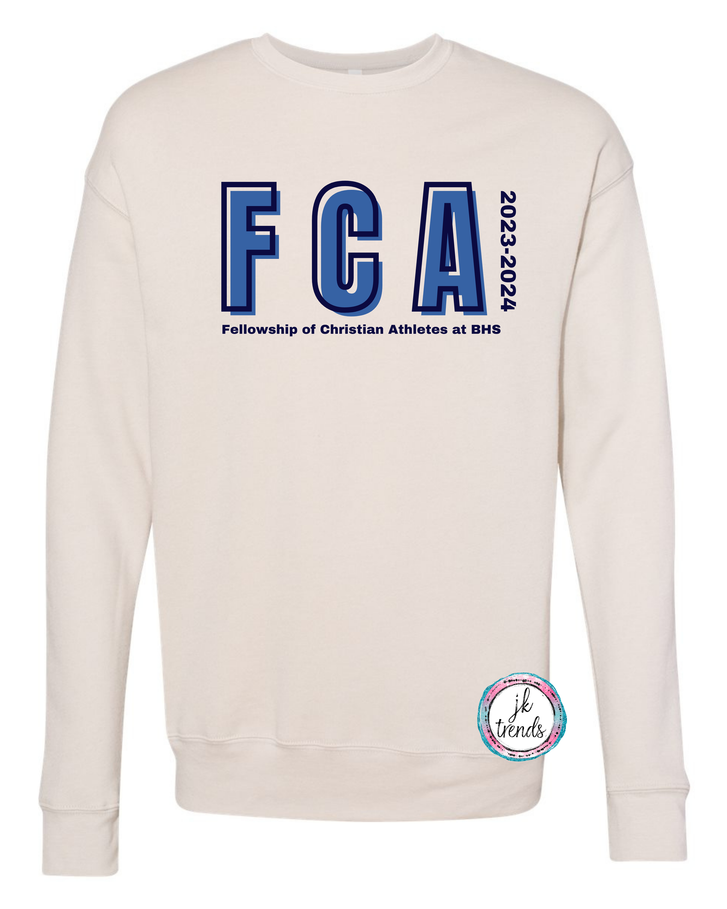 FCA Outlined Bella Canvas Sweatshirt
