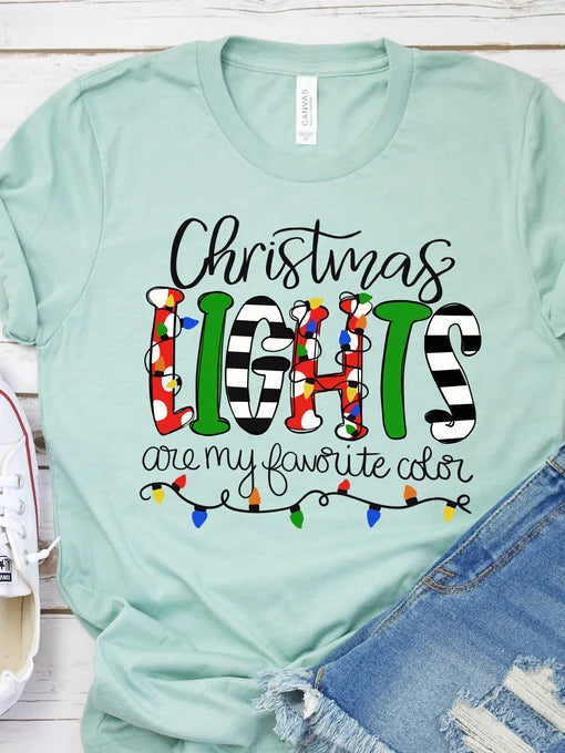 Christmas Lights Are My Favorite Color