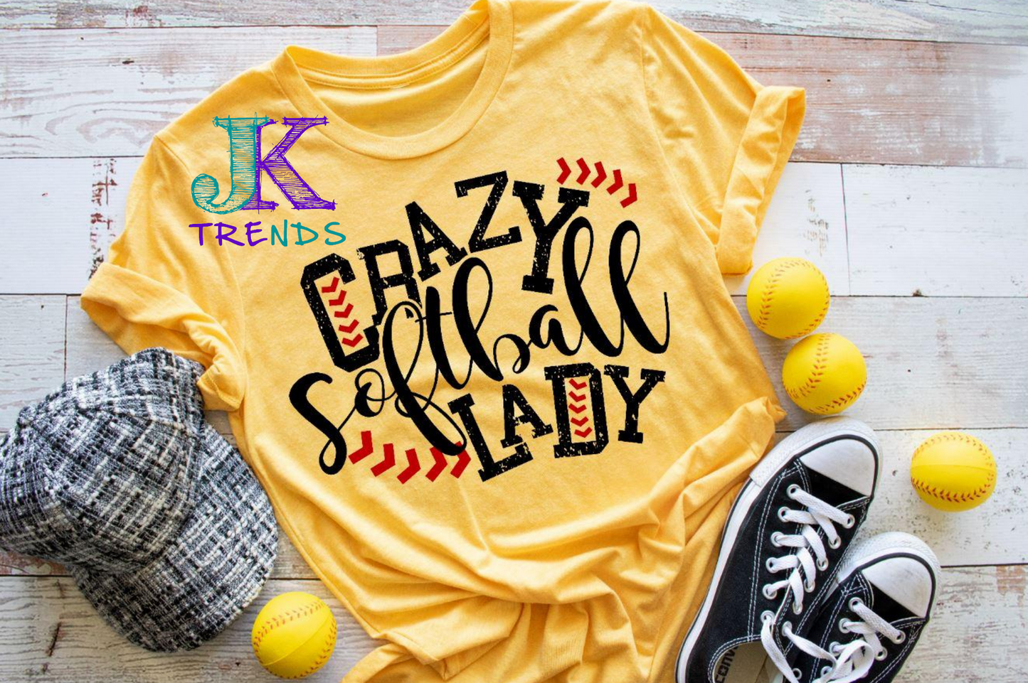 Crazy Softball Lady 🥎