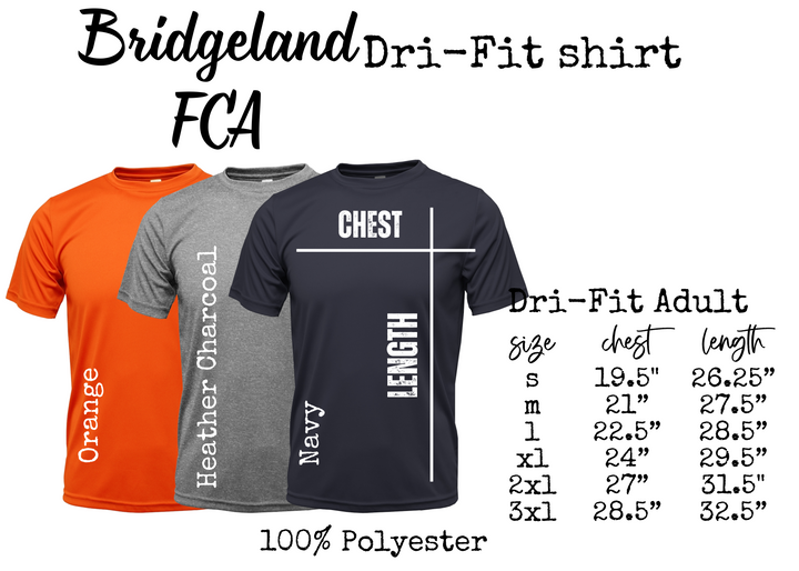 FCA Outlined Dri-Fit Short Sleeve Shirt