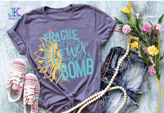 Fragile Like a Flower More Like a Bomb
