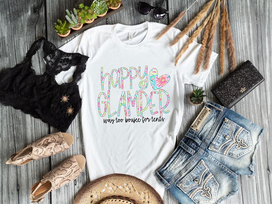 Happy Glamper Way to Boujee For Tents