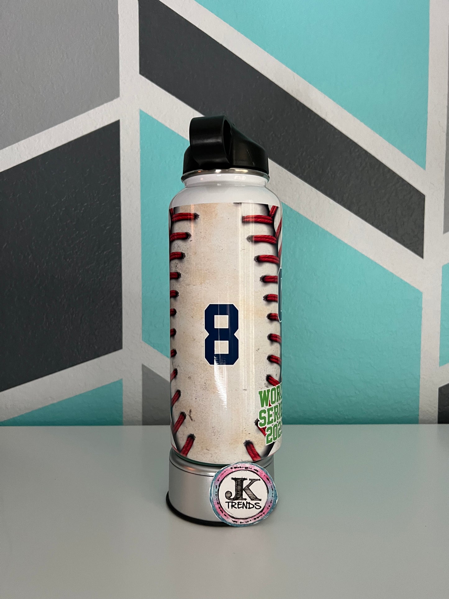 KTN 2023 World Series Baseball Water Bottle