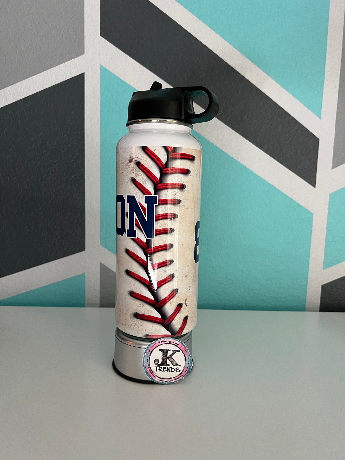 KTN 2023 World Series Baseball Water Bottle