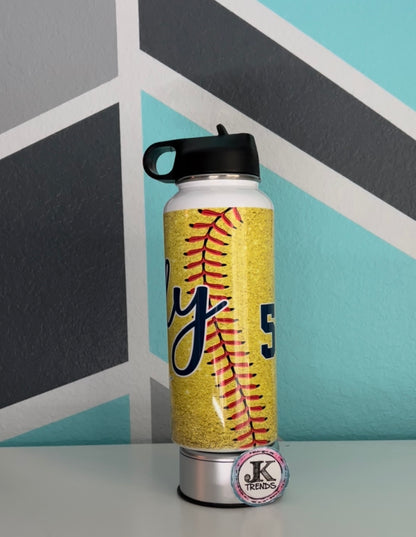 KTN 2023 World Series Baseball Water Bottle