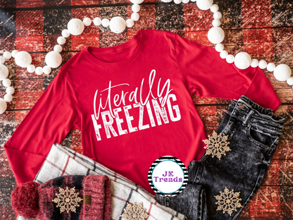 Literally freezing (short sleeve)