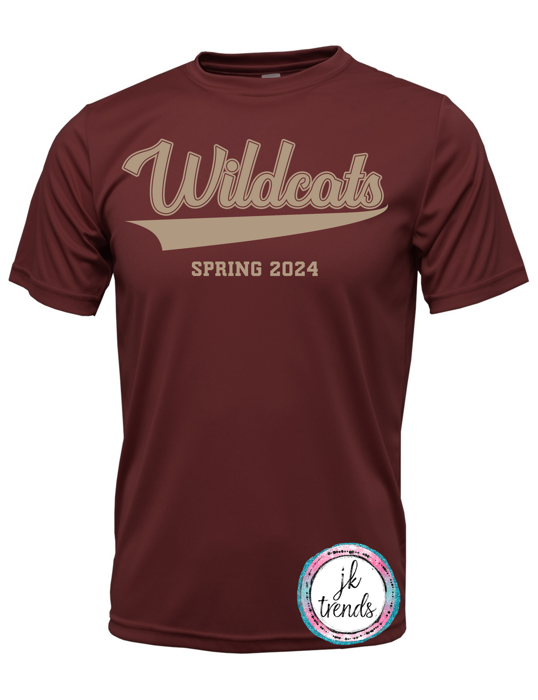 Wildcats 2024 Spring Maroon Shirt