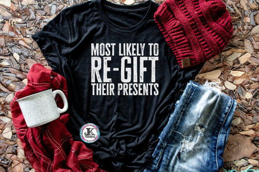 Most Likely to Re-Gift Their Presents