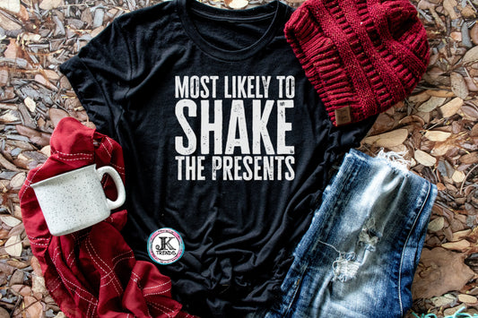 Most likely to shake the presents