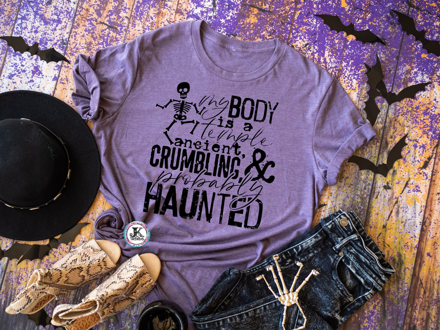 My Body is a temple ancient, crumbling, and probably Haunted