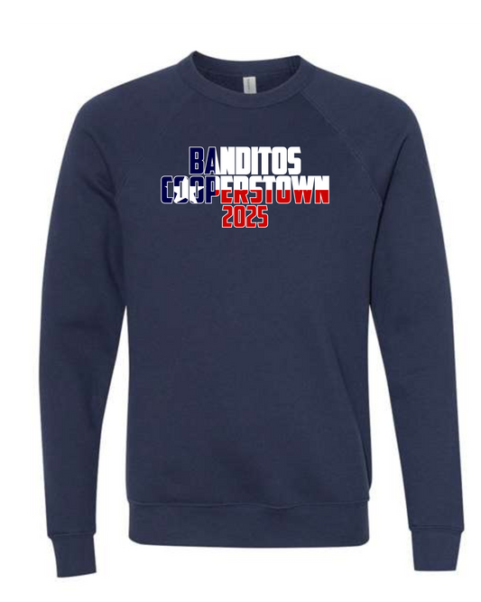 Banditos Texas Flag Bella Canvas Sweatshirt Options