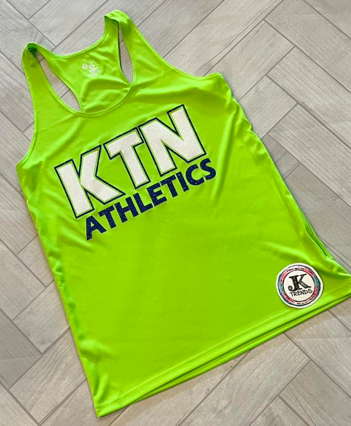 KTN Athletics Glitter no Player Tank Top