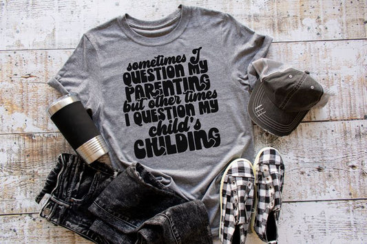 Sometimes I Question My Parenting.....