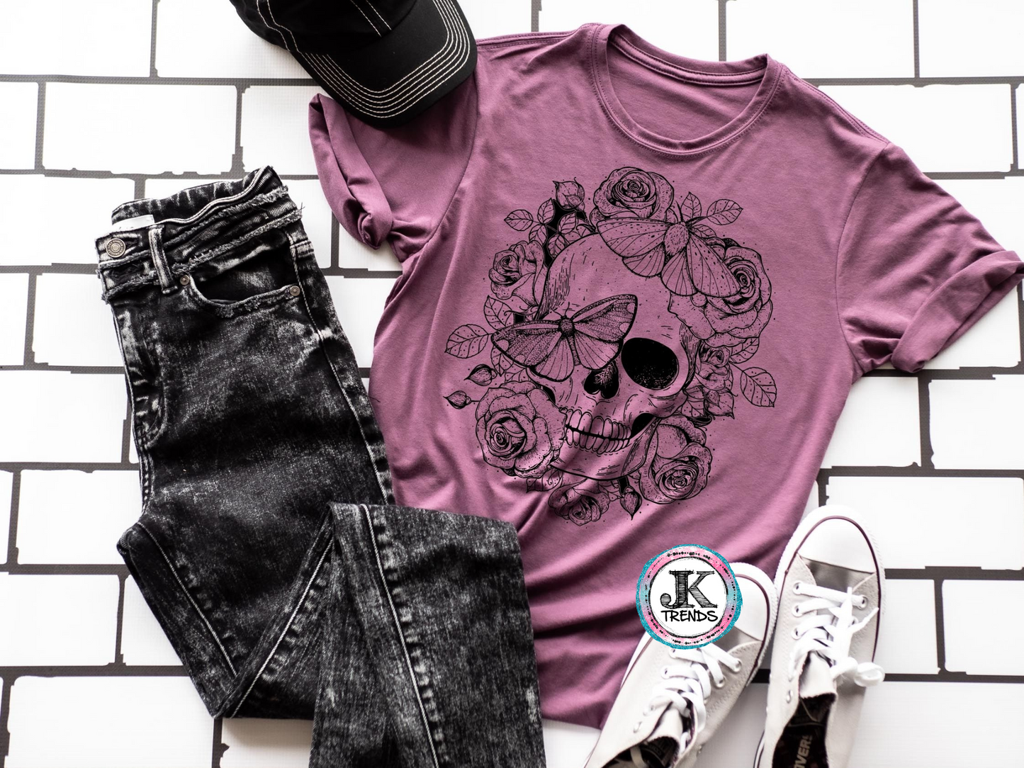 Skull Roses