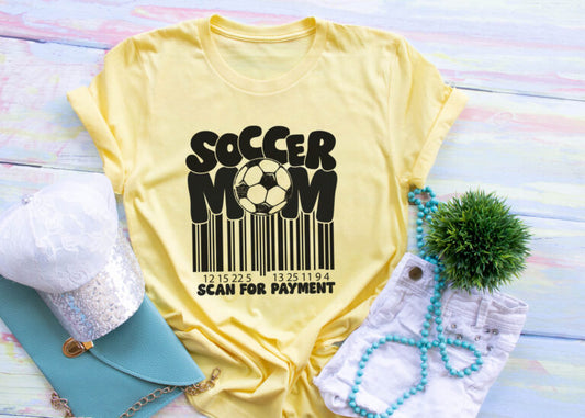 Soccer Mom Scan for Payment
