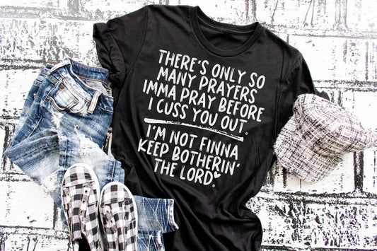 There's only so many prayers......