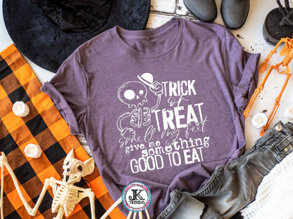 Trick or Treat give me something Good to Eat
