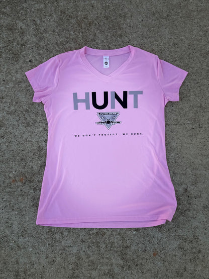 Light Pink HUNT Intruders Ladies, Adult & Youth Shirt