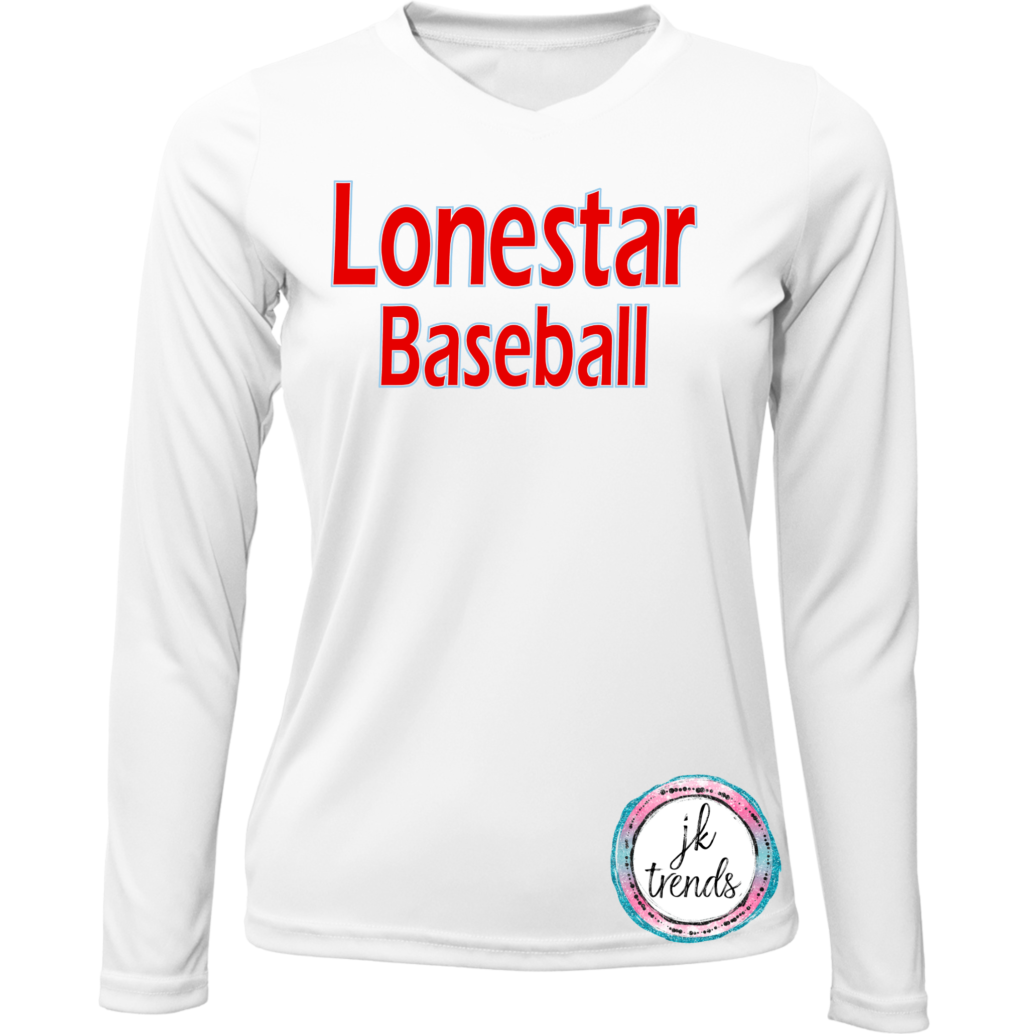 Lonestar Baseball Ladies Long Sleeve Dri-Fit
